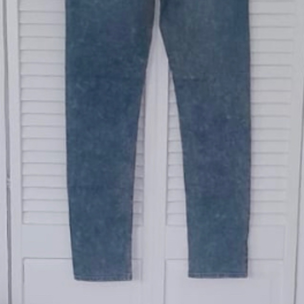 New Cheap Monday Tight Unisex Normal Waist Slim Fit Slim Legs W34 L32 Acid Wash - Picture 4 of 7